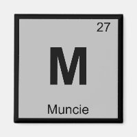 M - Symbole de tableau périodique de la chimie de