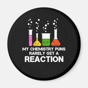 Aimant Ma Chimie Puns Rarement Obtenir Réaction Science P