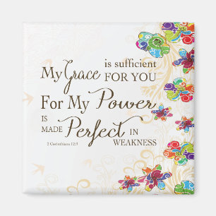 Aimant Ma grâce est suffisante