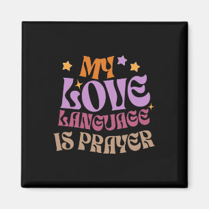 Aimant Ma Langue D'Amour Est La Prière Christain Jesus Lo