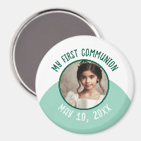 Ma première communion Photo personnalisée et date