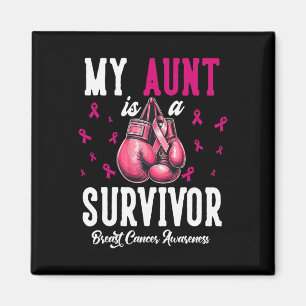 Aimant Ma Tante Est Une Survivante Du Soutien Cancer Du S