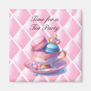 Aimant Macarons pour le thé de princesse