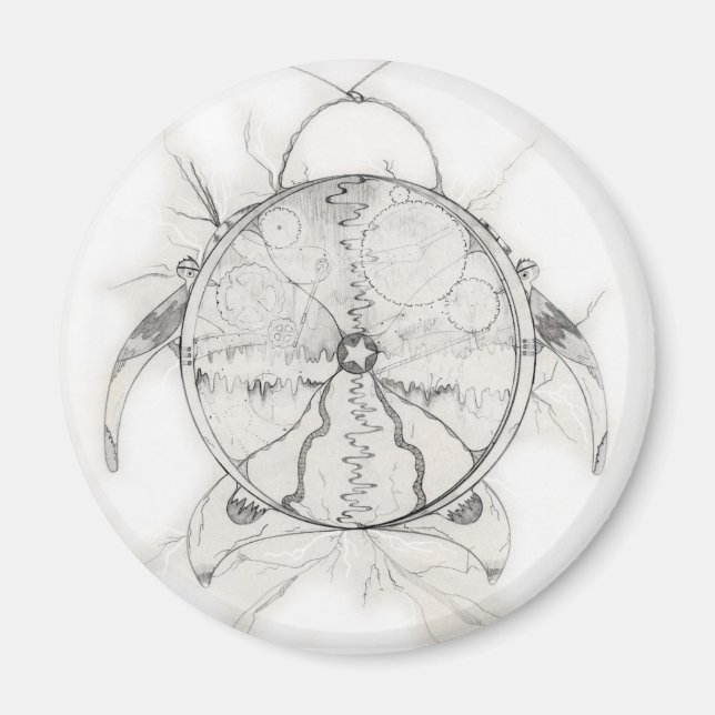 Aimant Machine à temps (Devant)