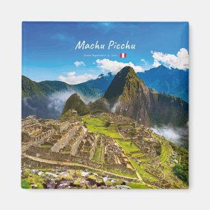 Aimant Machu Picchu, Pérou - Ruines de la citadelle inca