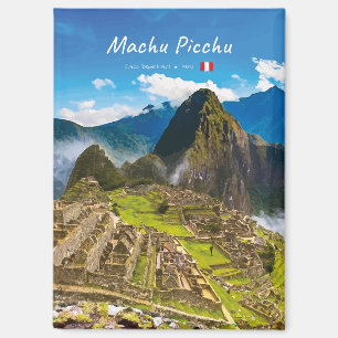 Aimant Machu Picchu, Pérou - Ruines de la Citadelle Inca 