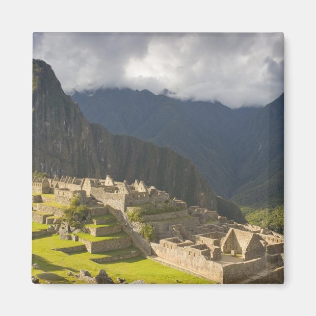 Aimant Machu Picchu, ruines anciennes, monde UNESCO 4 (Devant)