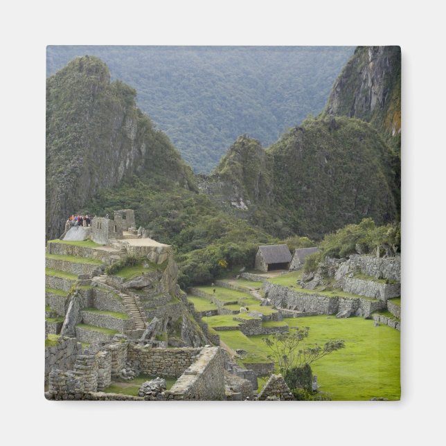 Aimant Machu Picchu, ruines de la ville Inca, Pérou. 2 (Devant)
