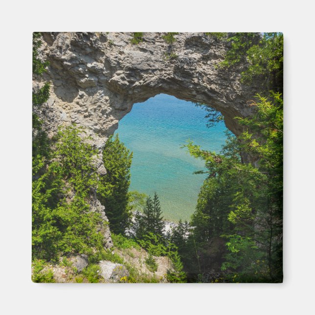 Aimant Mackinacs Arch Rock (Devant)