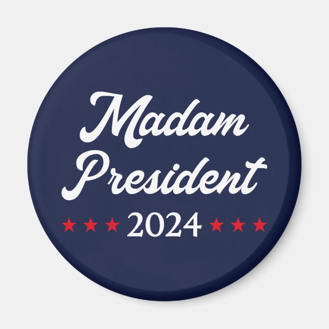 Aimant Madame la Présidente 2024 I - Kamala Harris (Devant)