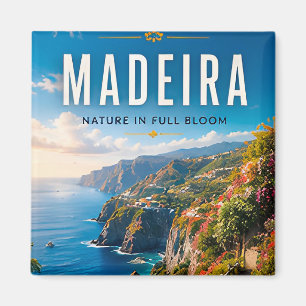 Aimant 🌸 Madère Portugal Falaises Côtières Décoration Ma