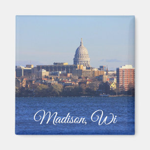 Aimant Madison, Wisconsin Souvenir Keepsaké