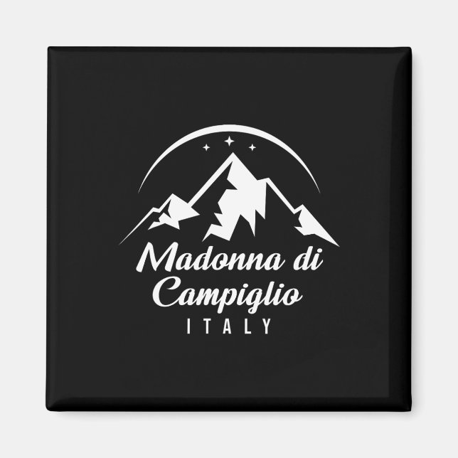 Aimant Madonna Di Campiglio Italie Station de ski Snowb (Devant)