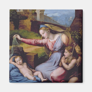 Aimant Madonna du diadème bleu ou Madonna de t