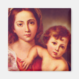 Aimant Madonna et enfant