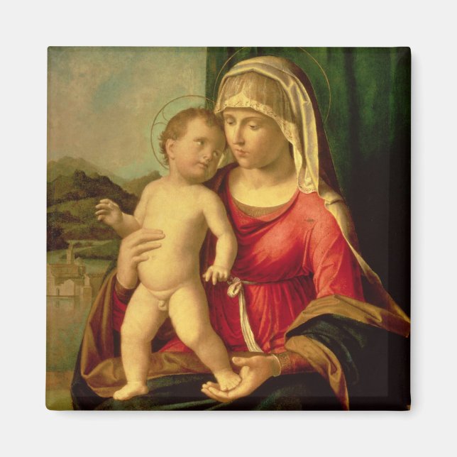 Aimant Madonna et Enfant 2 (Devant)