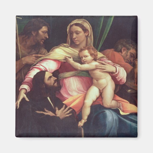 Aimant Madonna et Enfant 3 (Devant)