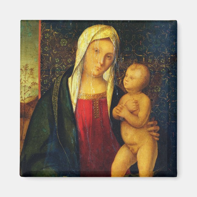 Aimant Madonna et Enfant 3 (Devant)