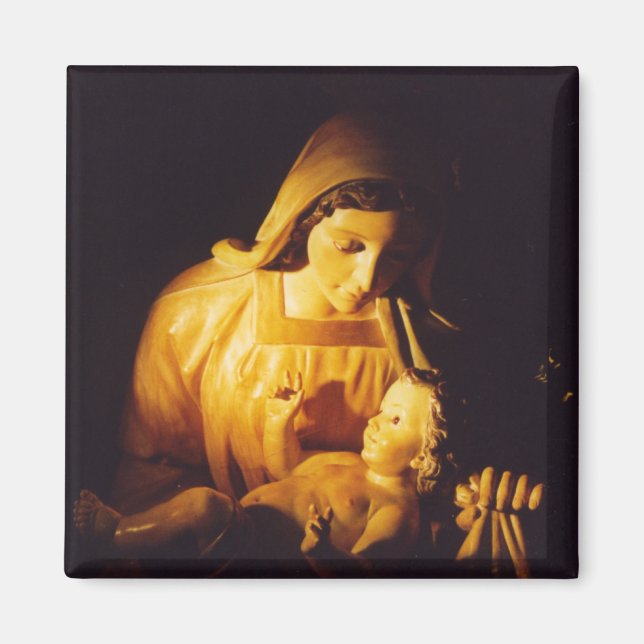 Aimant Madonna et Enfant, Madrid, Espagne (Devant)