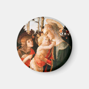 Aimant Madonna et son enfant avec Saint Jean le Baptiste