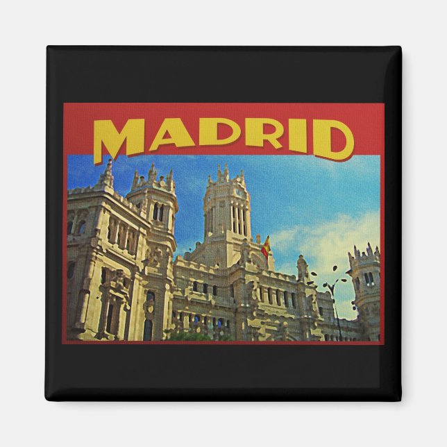 Aimant Madrid Espagne (Devant)