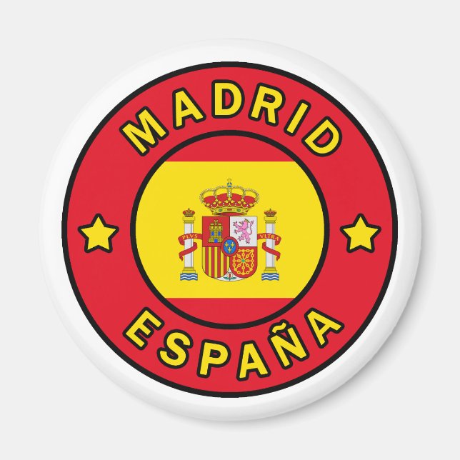 Aimant Madrid Espagne (Devant)