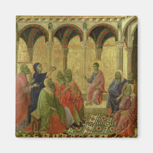 Aimant Maesta : Le Christ parmi les médecins, 1308-11