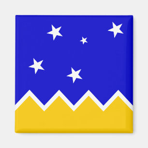 Aimant Magallanes, drapeau du Chili, Antarctique