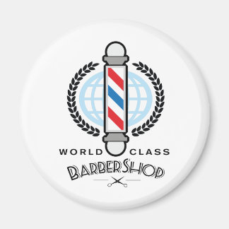 Aimant Magasin de coiffeurs de classe mondiale