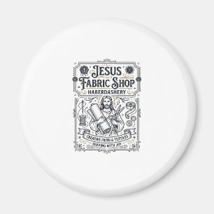 Aimant Magasin de tissus Jésus Mercerie Magasin de tissus