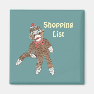 Aimant Magasin Sock singe liste magnétique