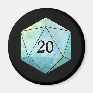 Aimant Magic d20 Dice