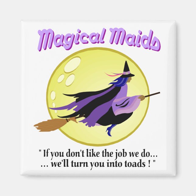 Aimant Magical Maids Magic Witnet (Devant)