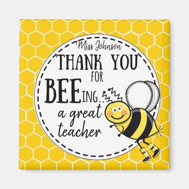 Aimant Magicien d'appréciation de cadeaux de Noël de l'en (Devant)