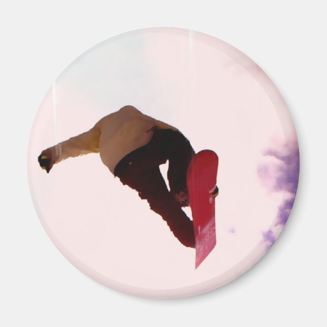 Aimant Magnat d'air de snowboard (Devant)