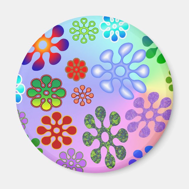 Aimant Magnat d'alimentation des fleurs (Devant)