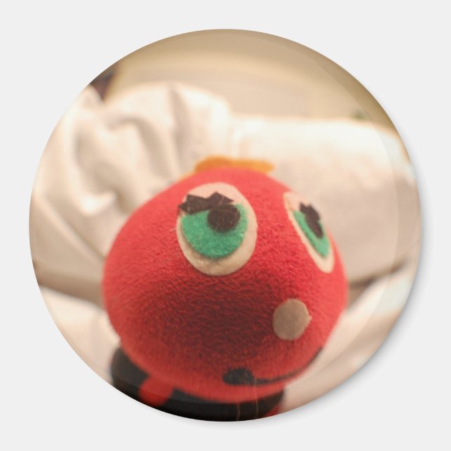 Aimant Magnat de face de Ladybug (Devant)