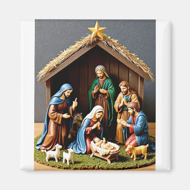 Aimant Magnat de la nativité (Devant)