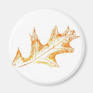 Aimant Magnat d'impression de la nature feuille