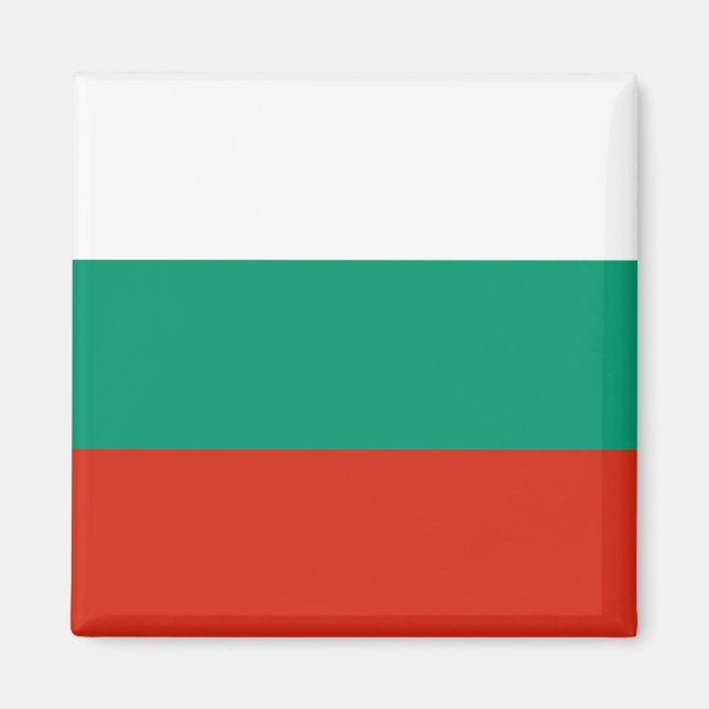 Aimant Magnat du drapeau de Bulgarie (Devant)