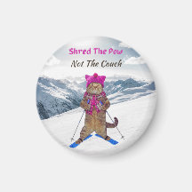 Magnet, partager la pow Ski Cat