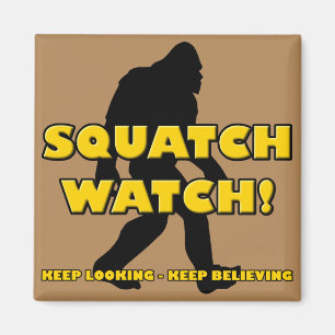 Aimant Magnét Squatch Regard Drôle Sasquatch Bigfoot Yéti