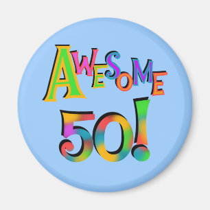 Aimant Magnifique 50 T-shirts et cadeaux d'anniversaire