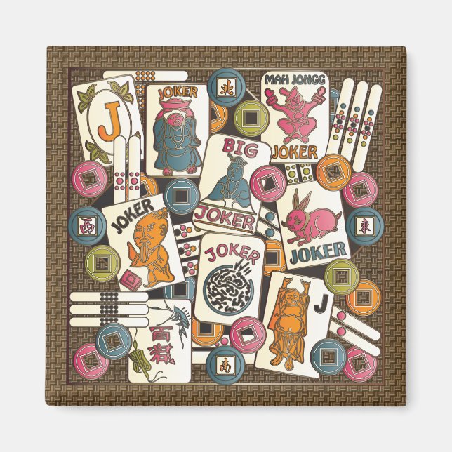 Aimant Mah Jong Jokers (Devant)