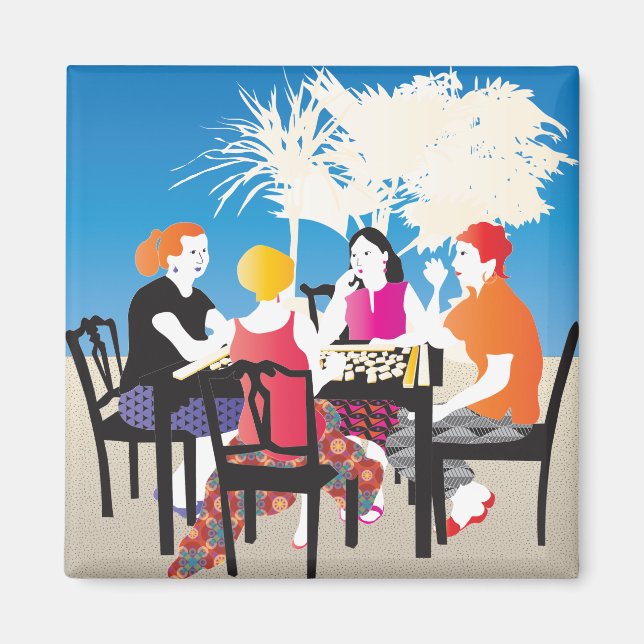 Aimant Mah Jongg Alfresco2 (Devant)