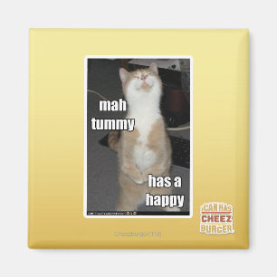 Aimant Mah tummy est heureux