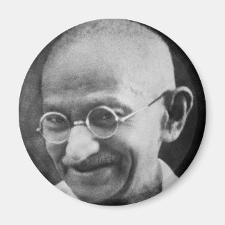 Aimant Mahatma Ghandi Portrait Photographie