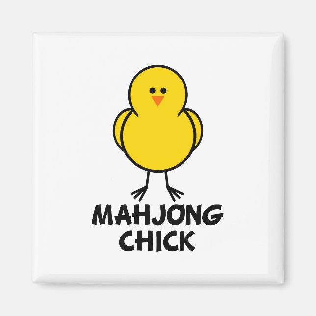 Aimant Mahjong Chick (Devant)