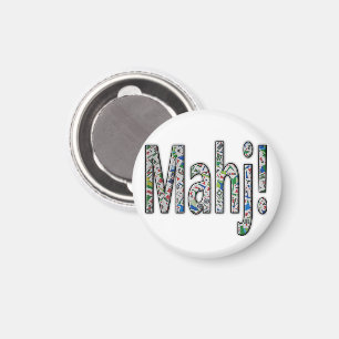 Aimant Mahjong - Mahj!