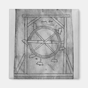 Aimant Maillets et roue de mouvement censément perpétue